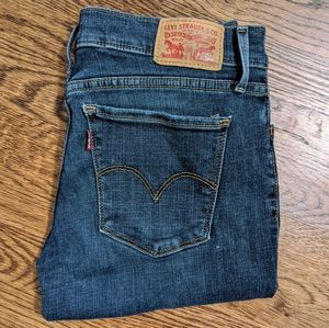 Levi's 710 Distressed Super Skinny Jeans